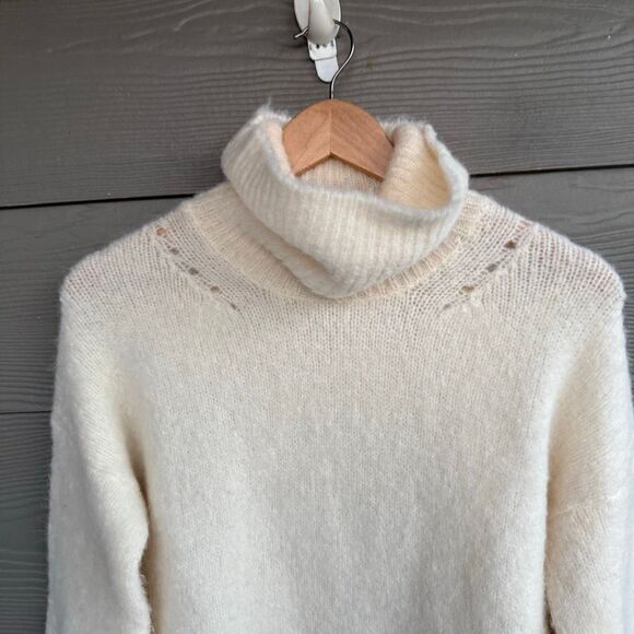 J Crew alpaca blend turtleneck sweater - Picture 2 of 5